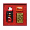 Jantai Tactical Design Metal Lighter Kit with Fluid Flints and Wick Accessories