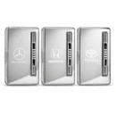 Premium Metal Cigarette Case with Logo Design Sliding Clip Holder