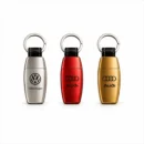Premium Car Logo Metal Keychain Lighter Compact Windproof Pocket Flame Design