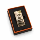 Luxury 2099 Gold Finish Metal Lighter Premium Gift Box Edition